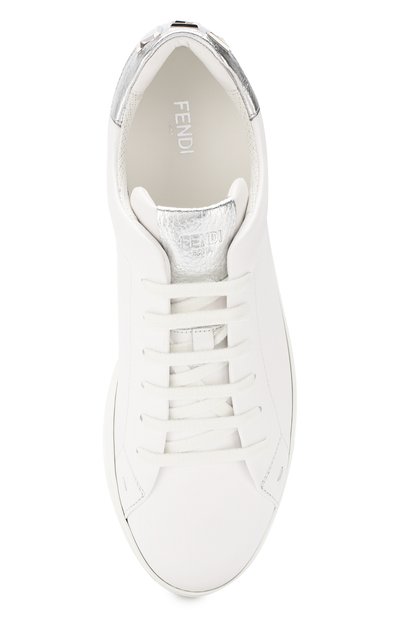 Кожаные кеды FENDI, арт. 7E1165 AK13, фото 5