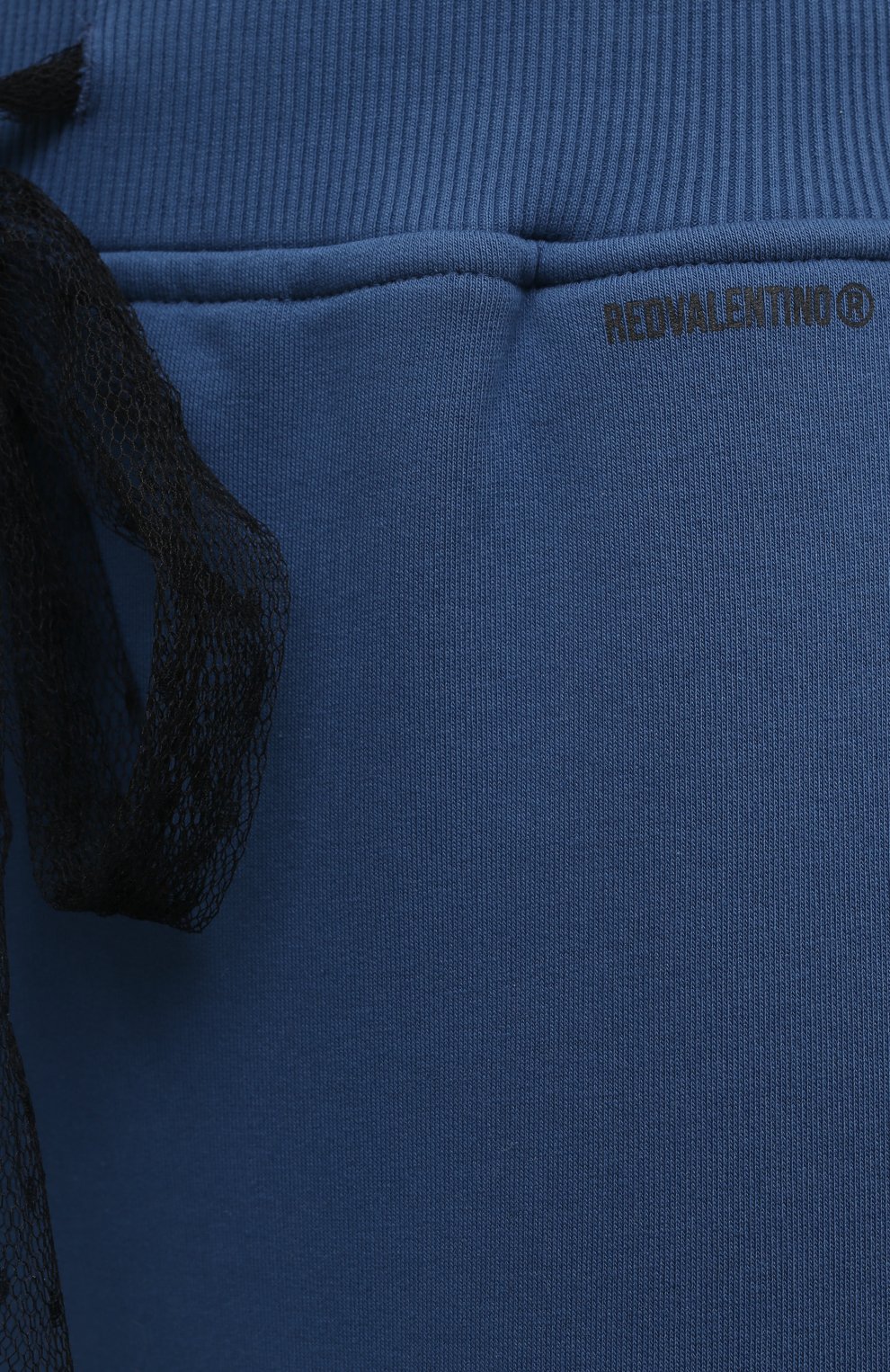 Хлопковые джоггеры REDVALENTINO синего цвета по цене 30850 руб., арт. VR3MD01M/5JM, фото 5 Хлопковые джоггеры REDVALENTINO, арт. VR3MD01M/5JM, фото 5