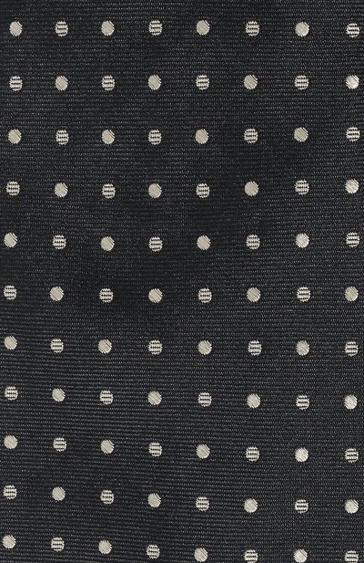 Шелковый галстук CANALI темно-синего цвета по цене 16600 руб., арт. 18/HJ03548, фото 4 Шелковый галстук CANALI, арт. 18/HJ03548, фото 4