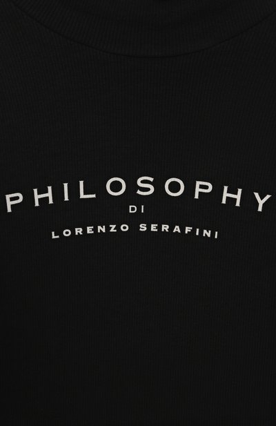 Водолазка из вискозы PHILOSOPHY DI LORENZO SERAFINI KIDS, арт. I1F619/6212/4-10, фото 3
