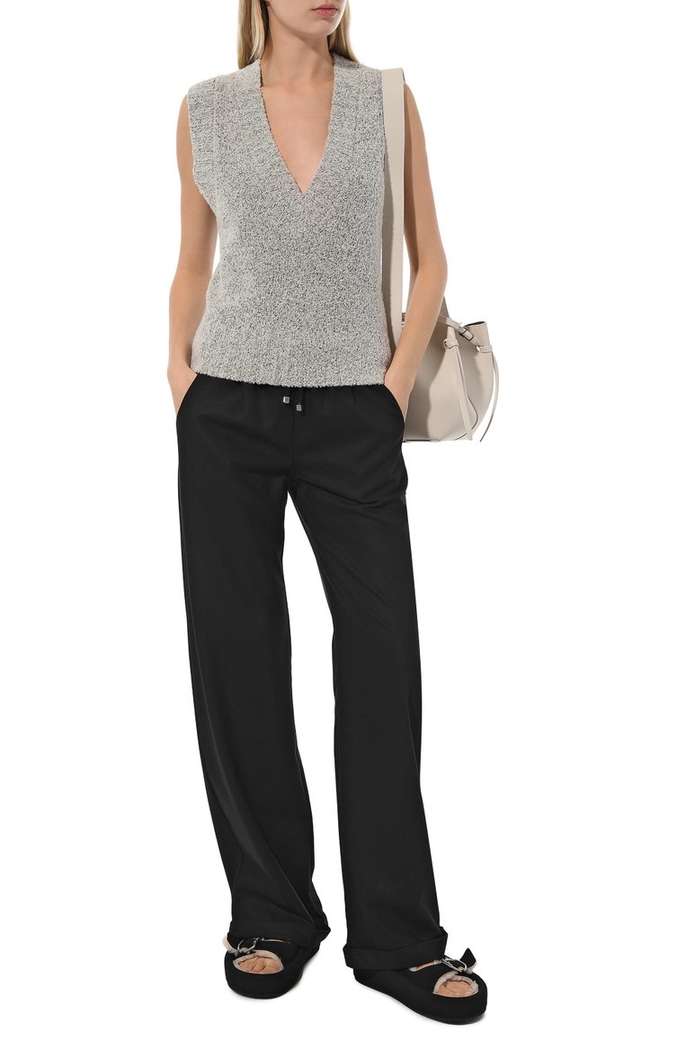 Брюки из шерсти и кашемира KITON, арт. D56106K05N25, фото 2