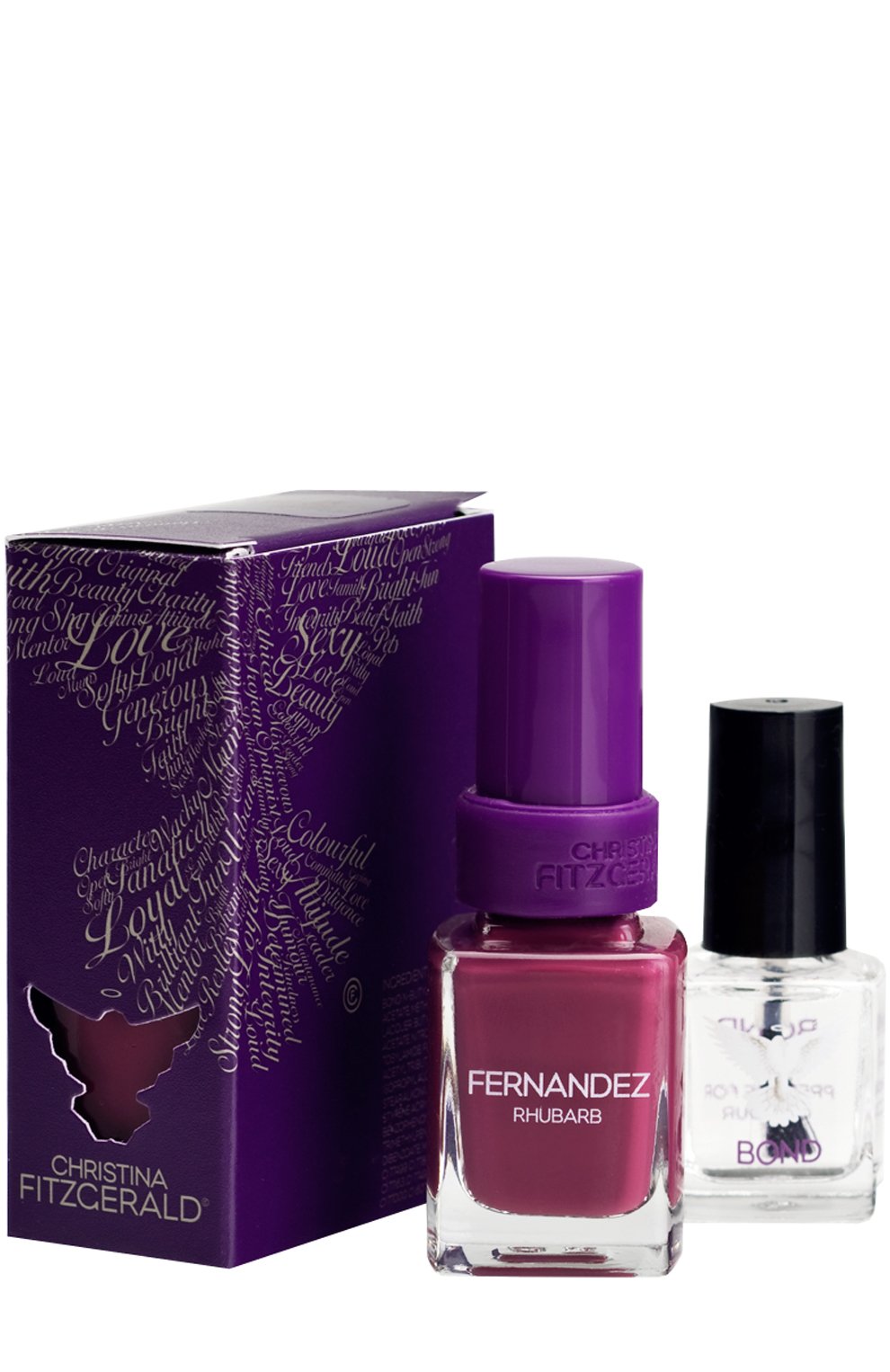 Лак для ногтей \cочный ревень\" fernandez rhubarb + bond" CHRISTINA FITZGERALD, арт. 9333381000644, фото 1