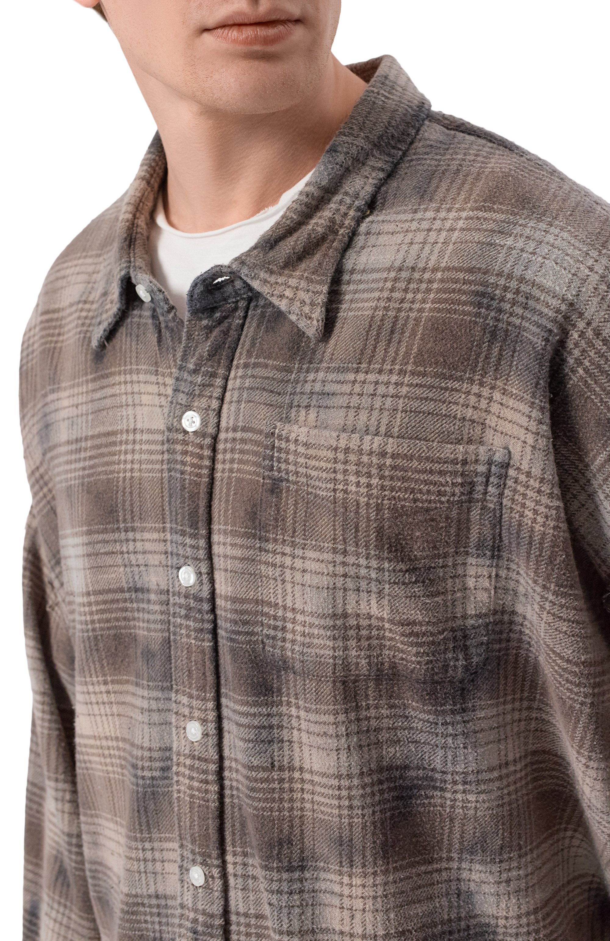 Хлопковая рубашка R13, арт. R13WR075-R684B, фото 5