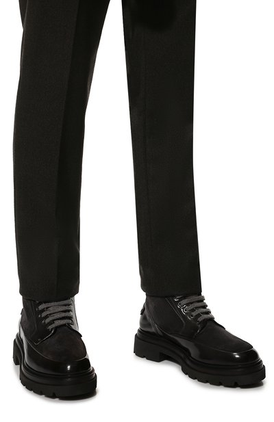 Кожаные ботинки SANTONI, арт. MGMG17927JK4ASDXG76, фото 3