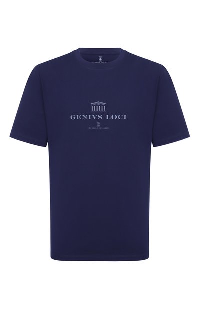 Мужская хлопковая футболка BRUNELLO CUCINELLI, арт. M0B138520W