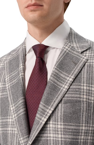 Шелковый галстук BRUNELLO CUCINELLI, арт. MI8990018, фото 2
