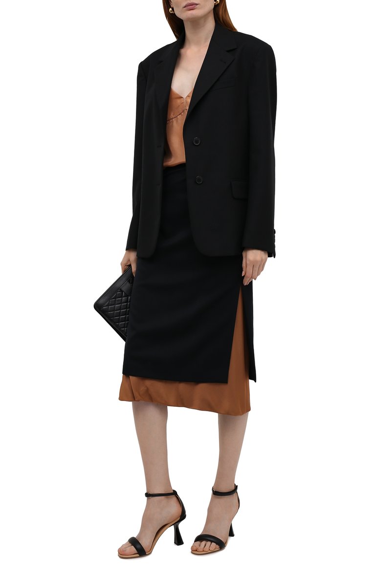 Юбка из вискозы и шерсти DRIES VAN NOTEN, арт. 212-030880-3231, фото 1