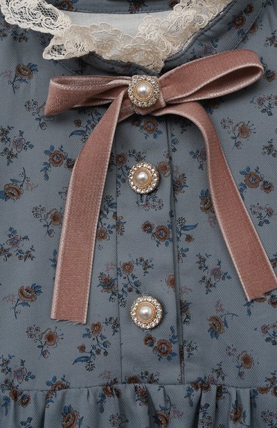 Хлопковое платье DESIGNERS CAT, арт. 100000K01001469/4A-8A, фото 3