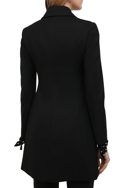 Пальто REDVALENTINO черного цвета по цене 83450 руб., арт. VR3CAD20/1Y1, фото 4 Пальто REDVALENTINO, арт. VR3CAD20/1Y1, фото 4