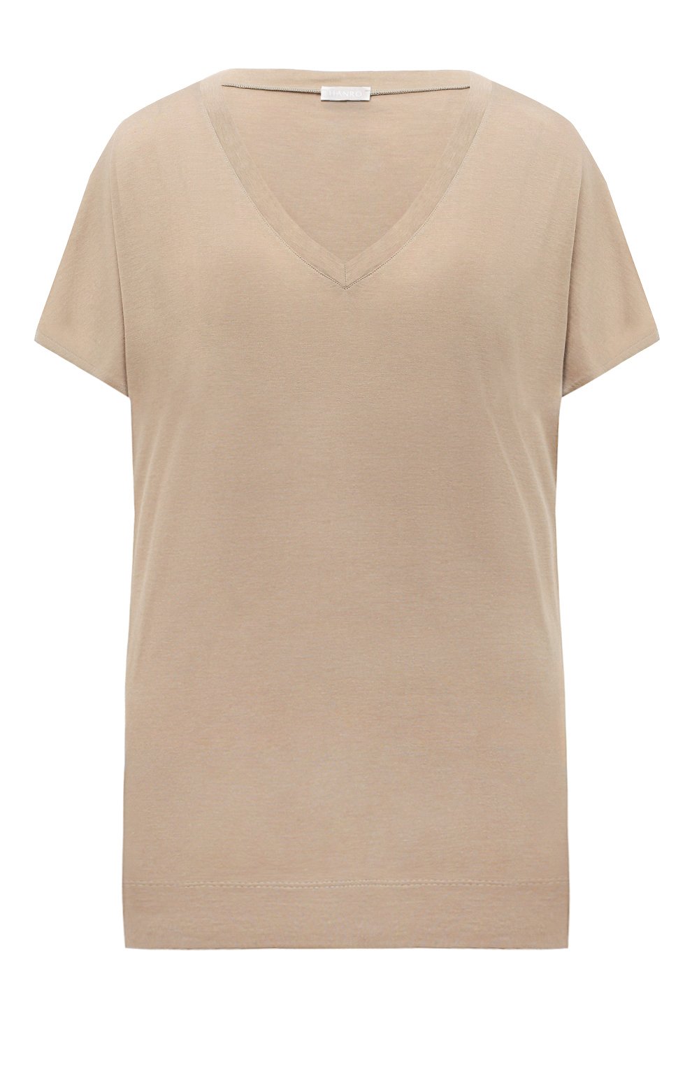 Сорочка HANRO бежевого цвета по цене 12310 руб., арт. 077111., фото 1 Сорочка HANRO, арт. 077111., фото 1