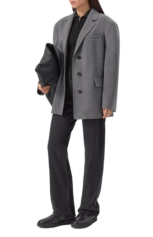 Жакет из шерсти и кашемира Juun.J JW5Y11W51 Серый  JW5Y11W51 Фото 2