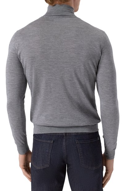 Водолазка из кашемира и шелка FEDELI, арт. MU007124, фото 4