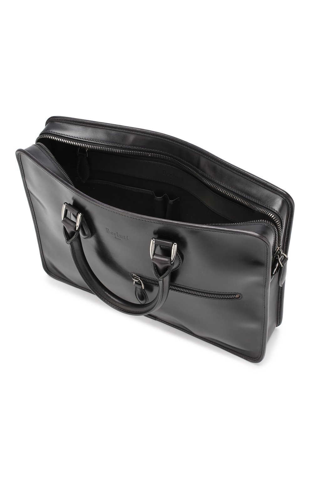 Кожаный портфель с плечевым ремнем BERLUTI, арт. M149259, фото 4