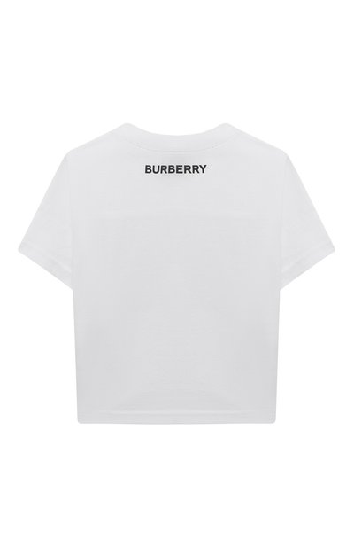 Хлопковая футболка BURBERRY, арт. 8064810, фото 2