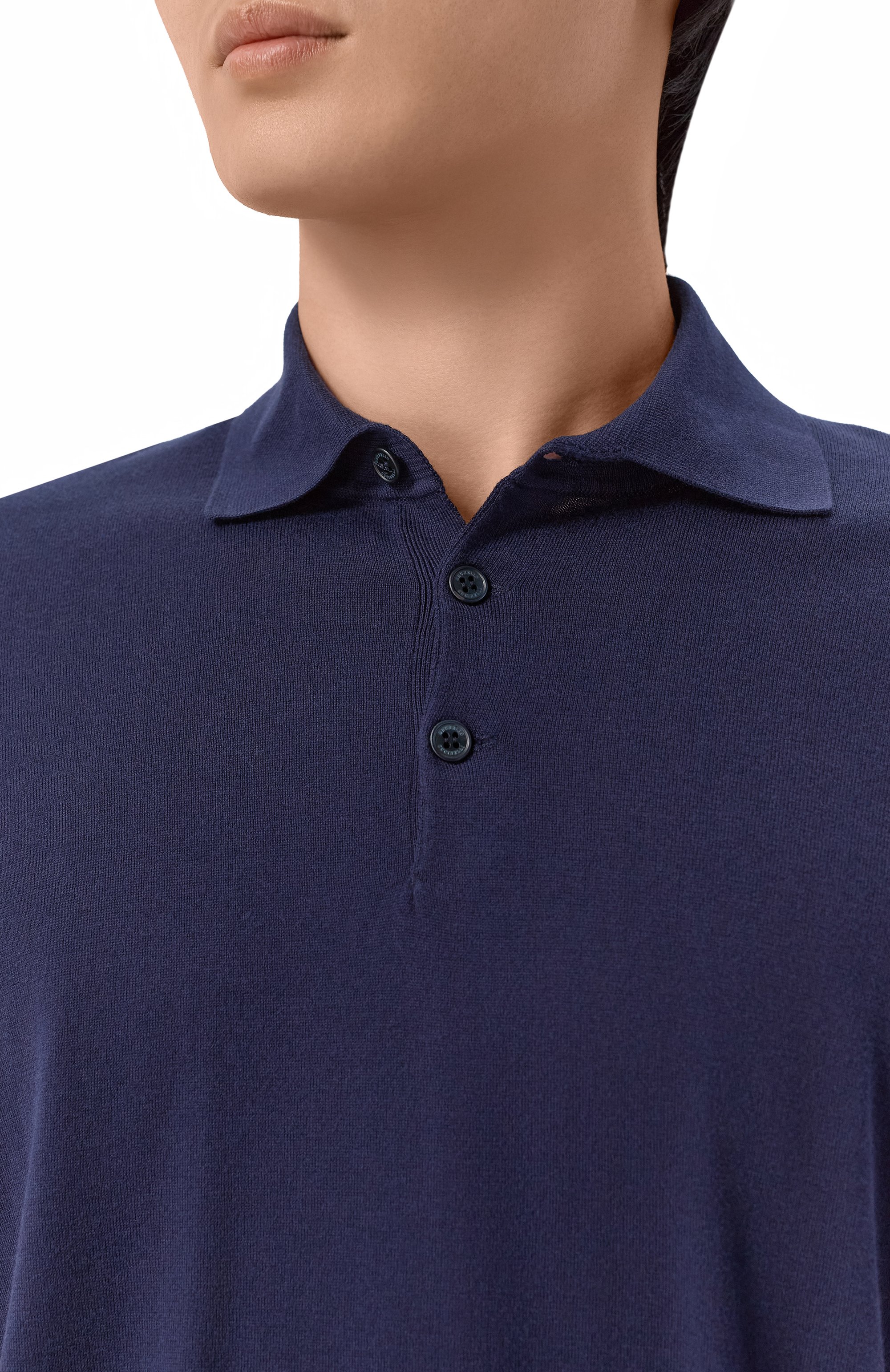 Хлопковое поло BRUNELLO CUCINELLI, арт. M29800125, фото 5