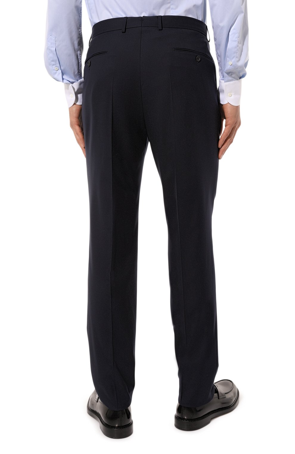 Шерстяной костюм BOSS темно-синего цвета по цене 247000 руб., арт. 50426590, фото 6 Шерстяной костюм BOSS, арт. 50426590, фото 6