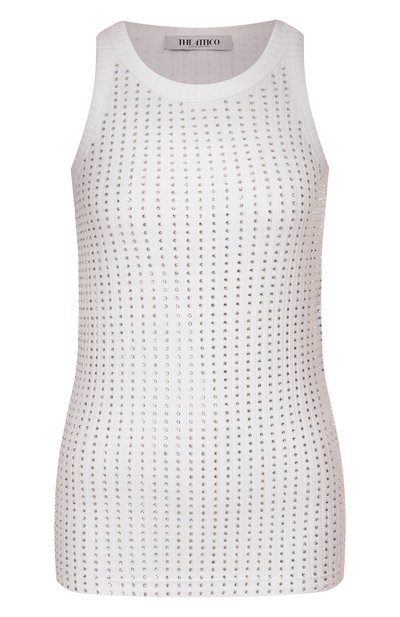 Женский топ с отделкой стразами THE ATTICO, арт. 251WCN00004/JJJ051TR