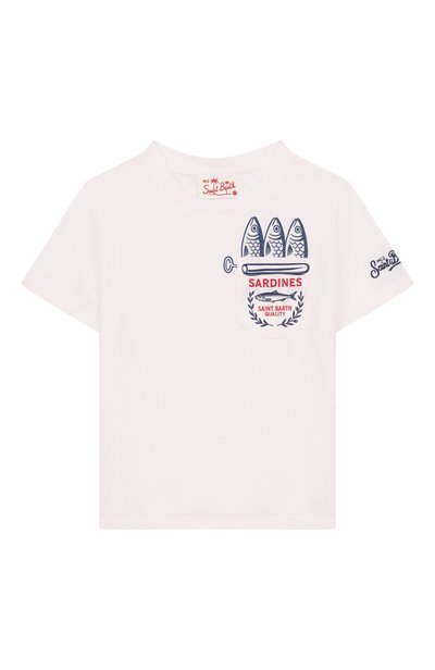 Хлопковая футболка MC2 SAINT BARTH, арт. EDD0001-03567L/EDDY