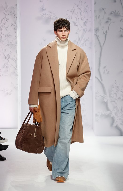 Шерстяной свитер Ann Demeulemeester 2402-M-KN32-KN048-003 Кремовый  2402-M-KN32-KN048-003 Фото 6