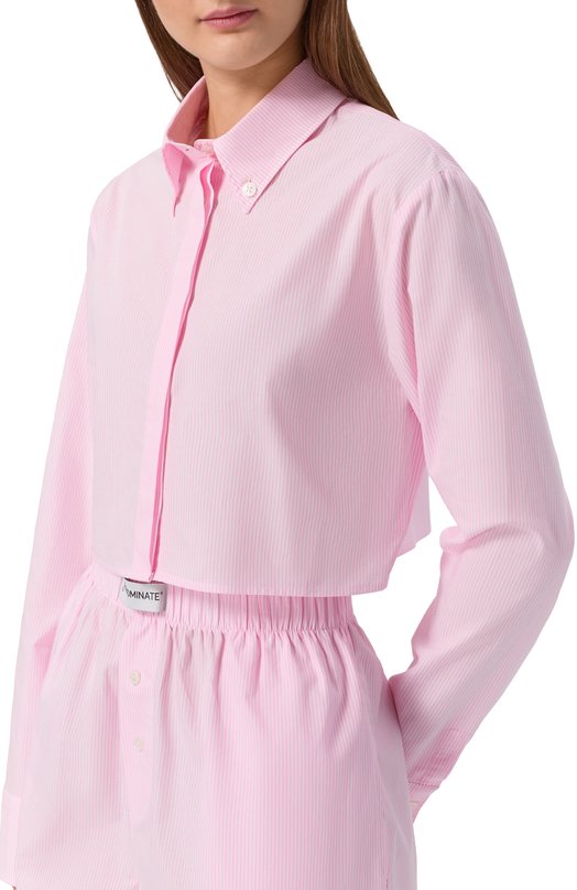 Хлопковая рубашка HINNOMINATE HMABW02586 Розовый  HMABW02586 Фото 5
