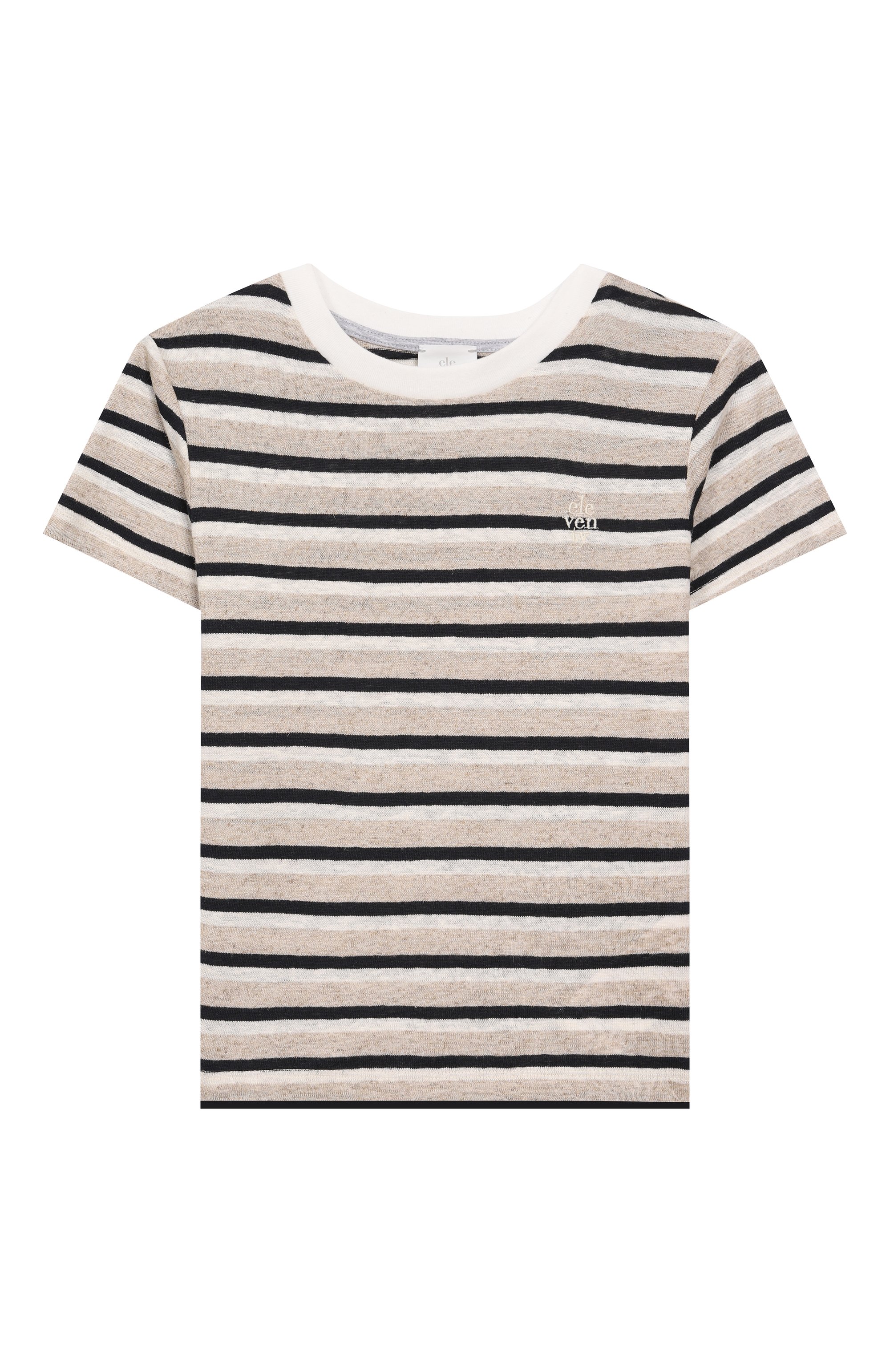 Футболка из вискозы и льна ELEVENTY, арт. EW8P61/J0487/10-16, фото 1