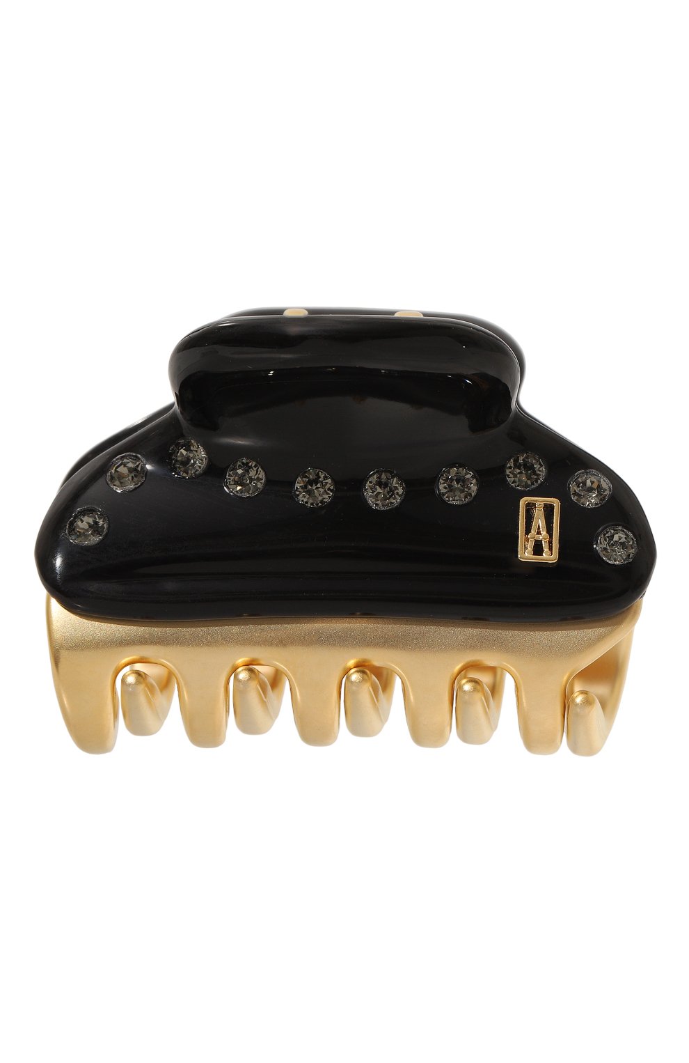 Заколка для волос ALEXANDRE DE PARIS черного цвета по цене 7850 руб., арт. ICC45-14339-03A22 ON, фото 1 Заколка для волос ALEXANDRE DE PARIS, арт. ICC45-14339-03A22 ON, фото 1