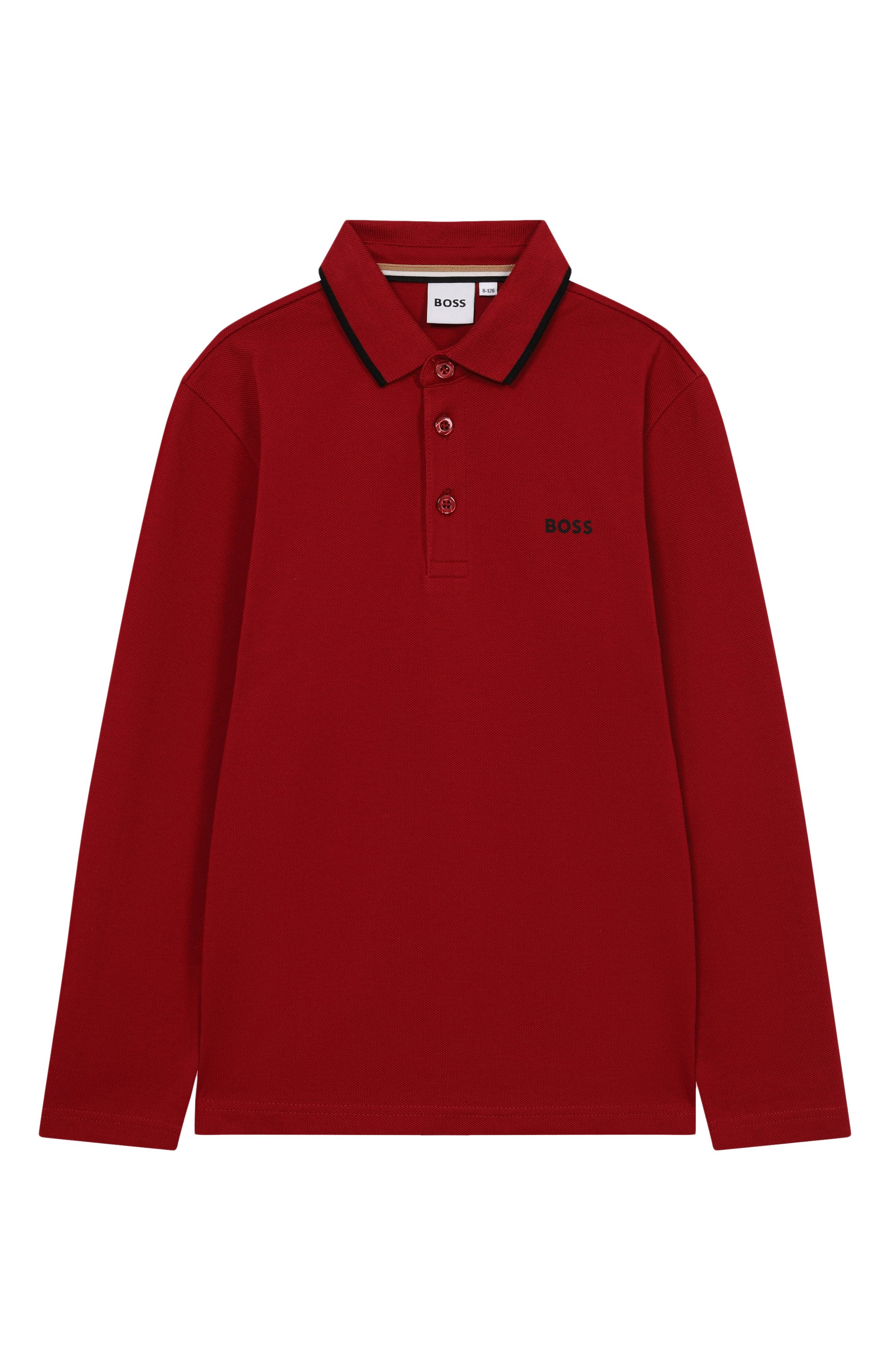 Хлопковое поло BOSS, арт. J52330, фото 1