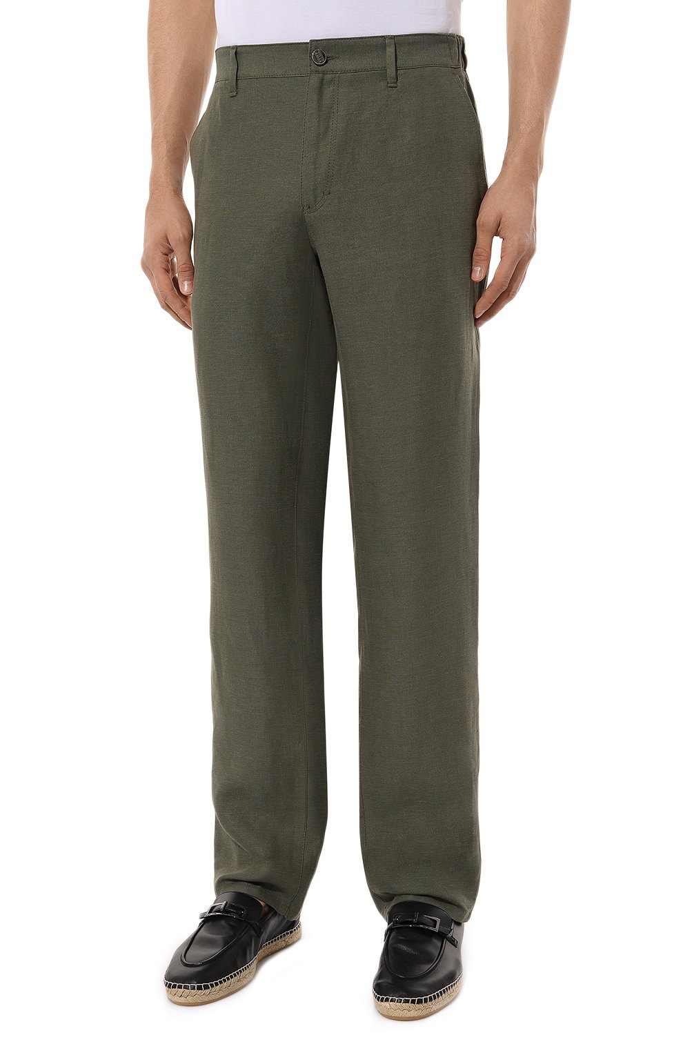 Брюки изо льна и шелка ZILLI, арт. CP801BM0850VZC000, фото 3