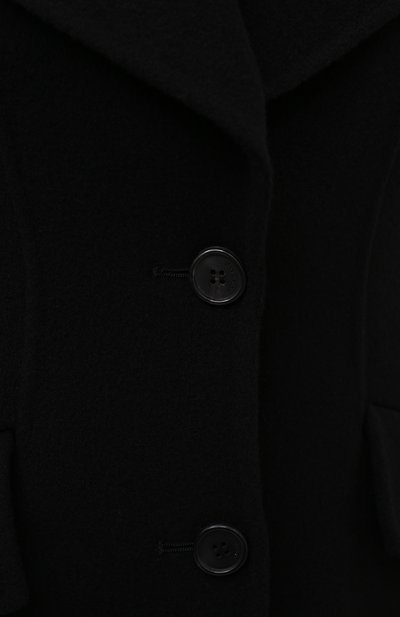 Шерстяное пальто JW ANDERSON черного цвета по цене 107500 руб., арт. C00077 PG0352, фото 5 Шерстяное пальто JW ANDERSON, арт. C00077 PG0352, фото 5