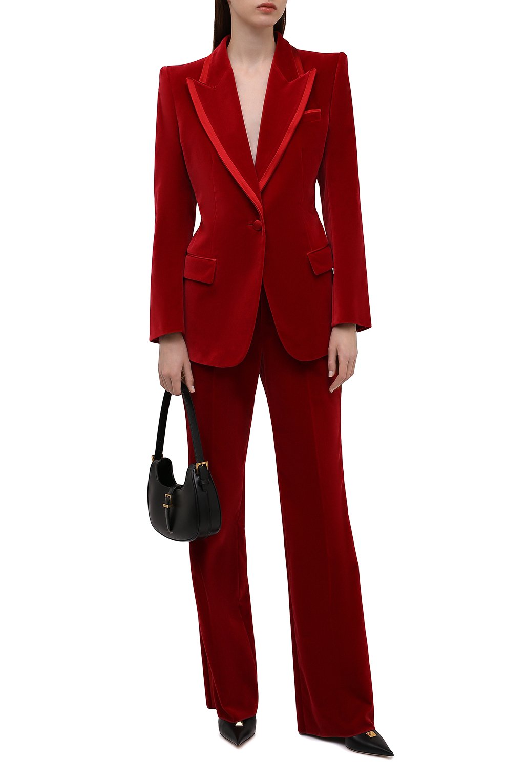 Бархатные брюки GUCCI, арт. 675762/ZAH1H, фото 2