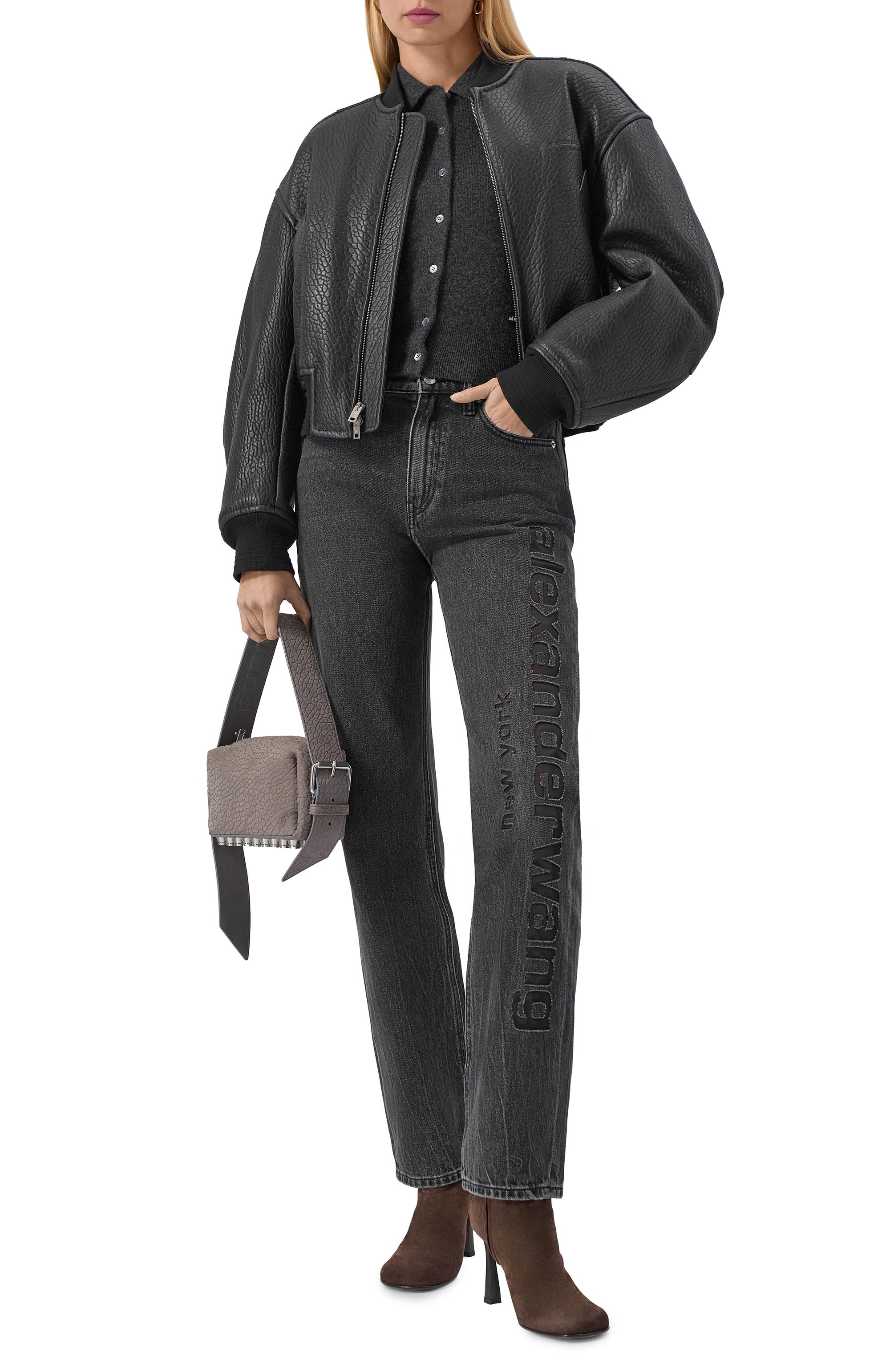 Шерстяной кардиган ALEXANDERWANG.T, арт. 4KC4251061, фото 2