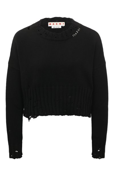 Женский хлопковый свитер MARNI, арт. GCMD0276A1/UFC652