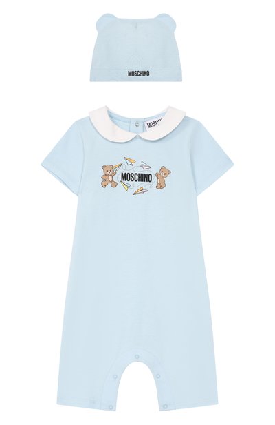 Комплект из песочника и шапки MOSCHINO, арт. MUY090/LAA01