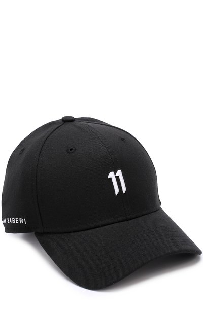 Бейсболка с логотипом бренда 11 BY BORIS BIDJAN SABERI, арт. 39THIRTY 11XNE/L0G0 & TYPE, фото 1