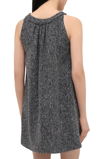 Шерстяное платье MSGM, арт. 2942MDA257 207816, фото 4
