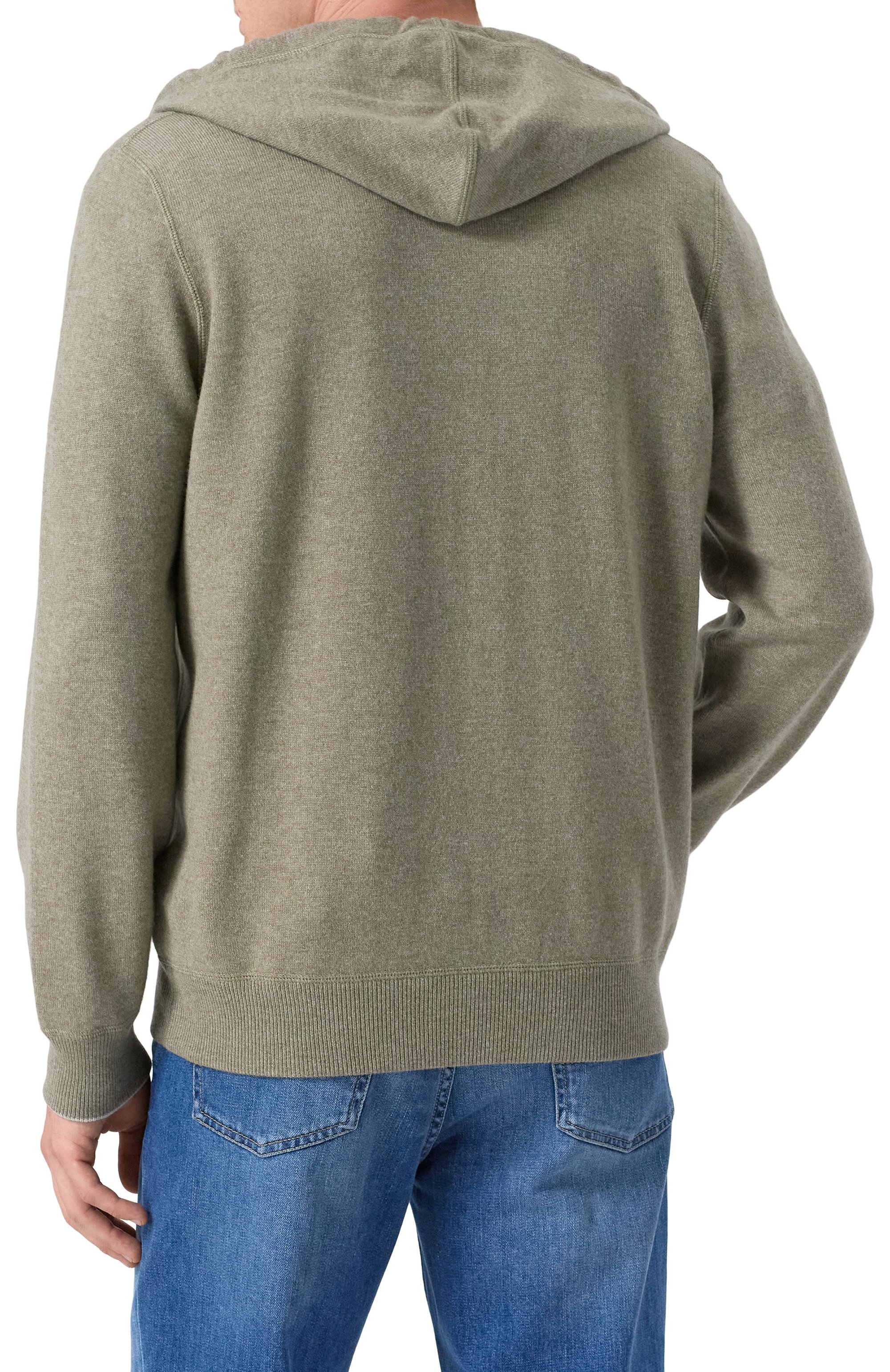 Толстовка из шерсти и кашемира BRUNELLO CUCINELLI, арт. M3623246G, фото 4