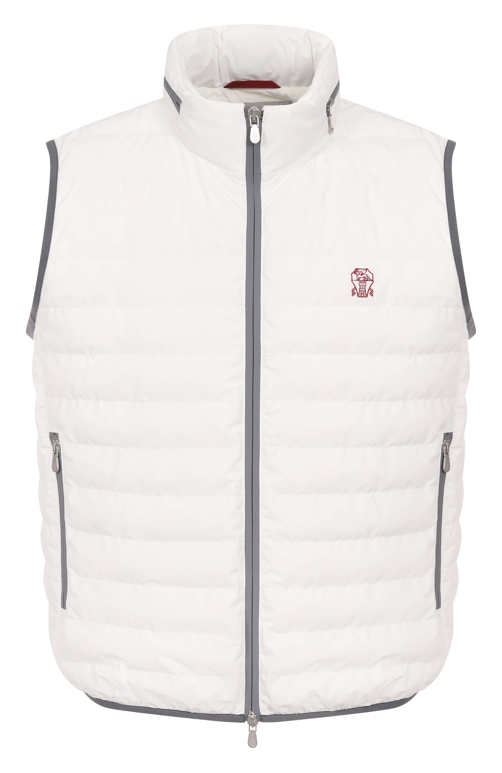 Пуховый жилет BRUNELLO CUCINELLI, арт. MM49A7460G, фото 1