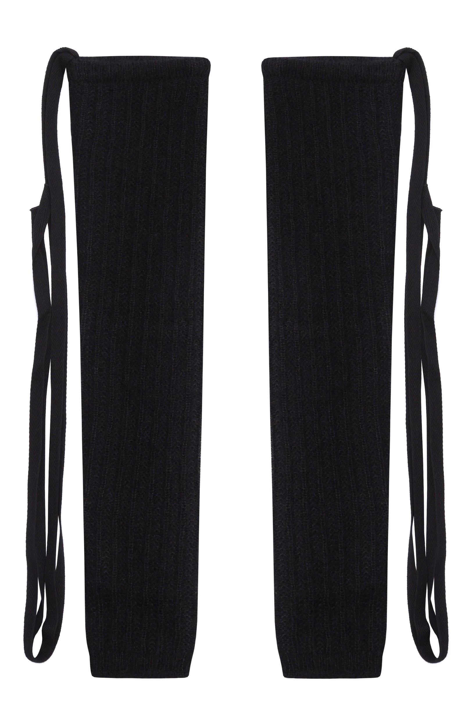 Гетры из шерсти и шелка ANN DEMEULEMEESTER черного цвета по цене 55600 руб., арт. B0014344/KN069, фото 2 Гетры из шерсти и шелка ANN DEMEULEMEESTER, арт. B0014344/KN069, фото 2