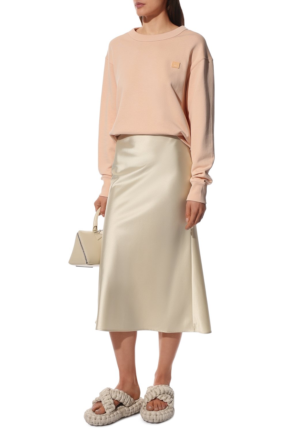 Хлопковый свитшот ACNE STUDIOS, арт. CI0076/W, фото 2