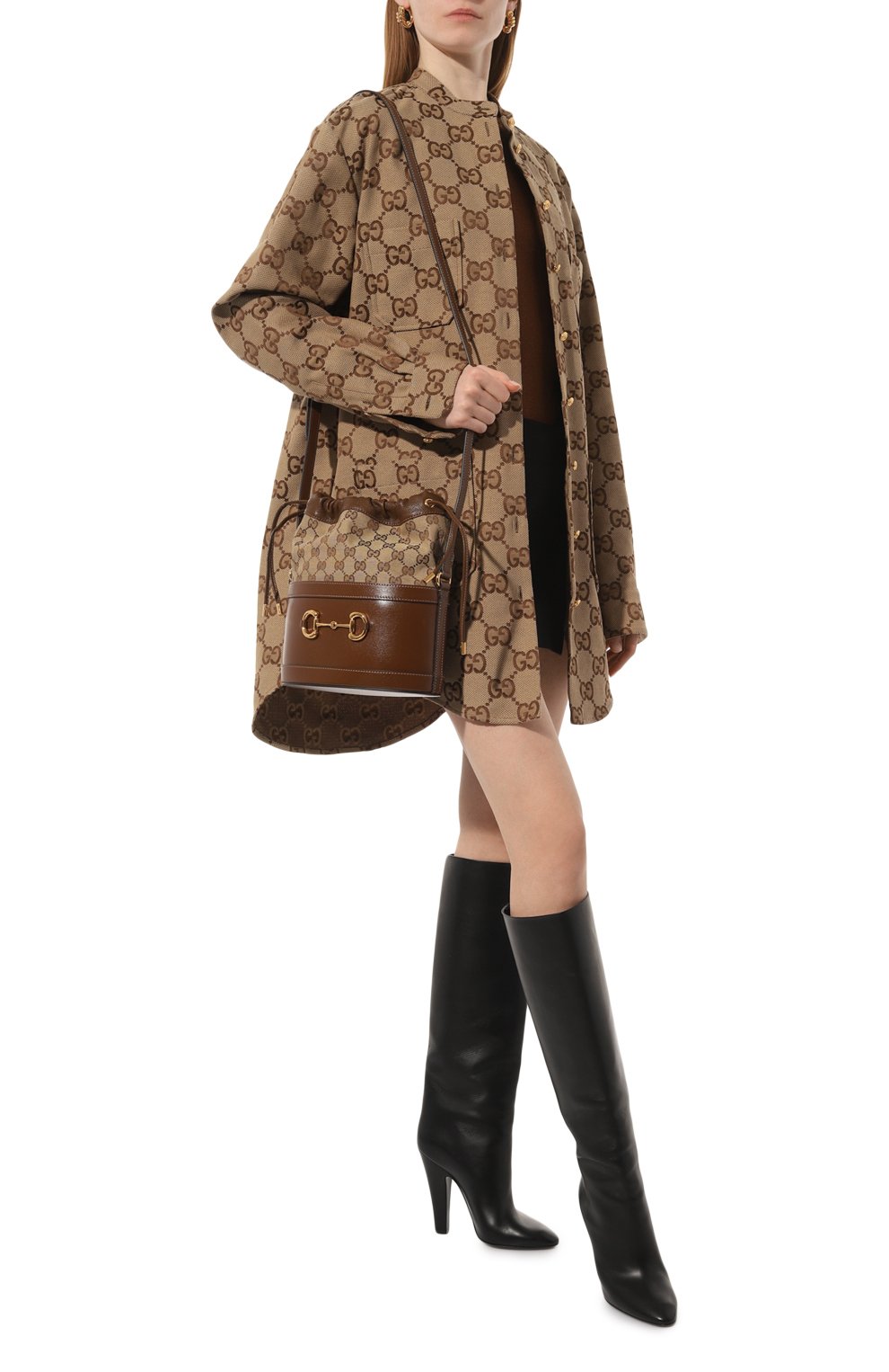 Сумка horsebit 1955 GUCCI, арт. 602118 1DBUG, фото 7