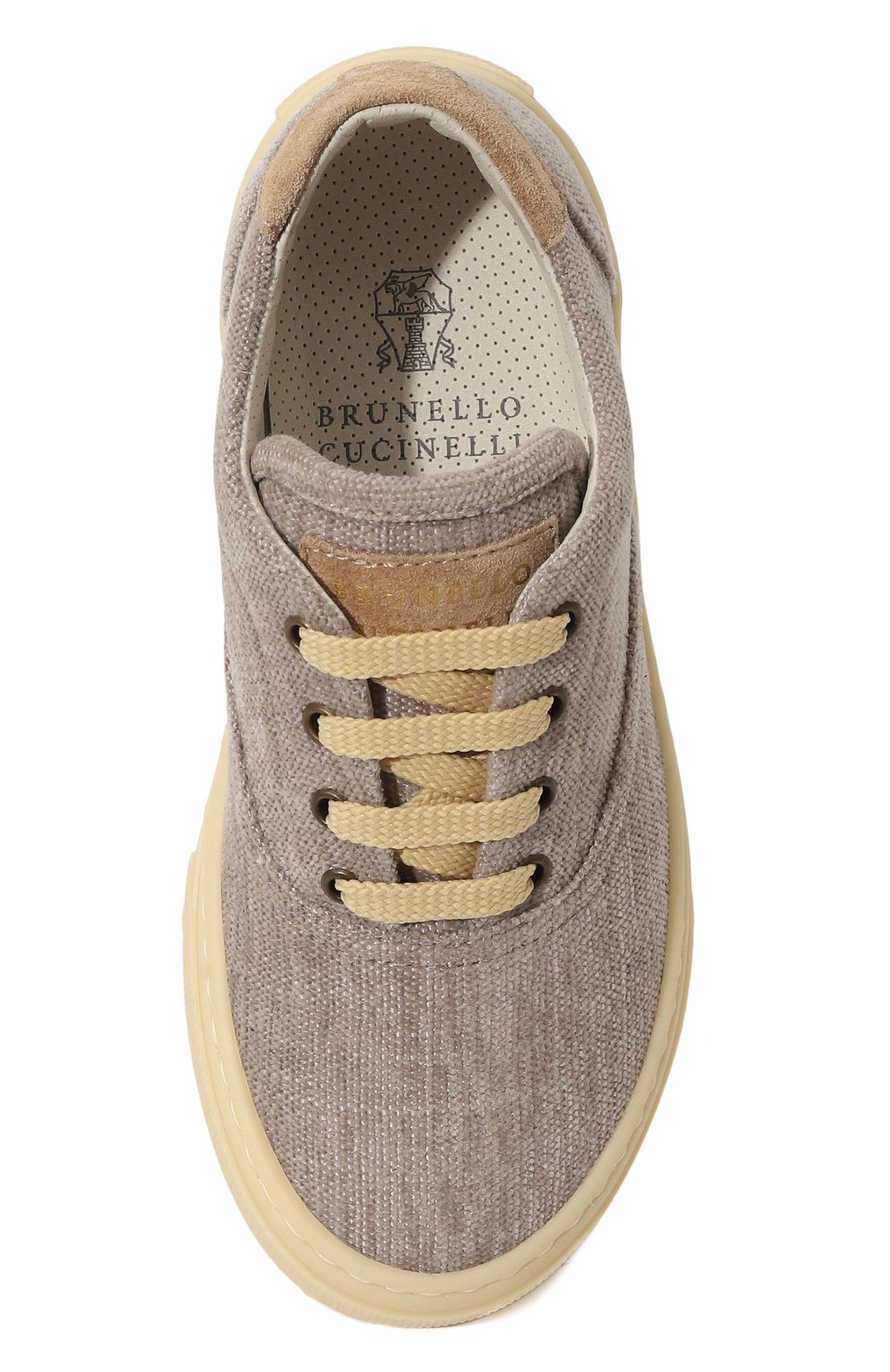 Текстильные кеды BRUNELLO CUCINELLI, арт. BVTSIZT152, фото 4