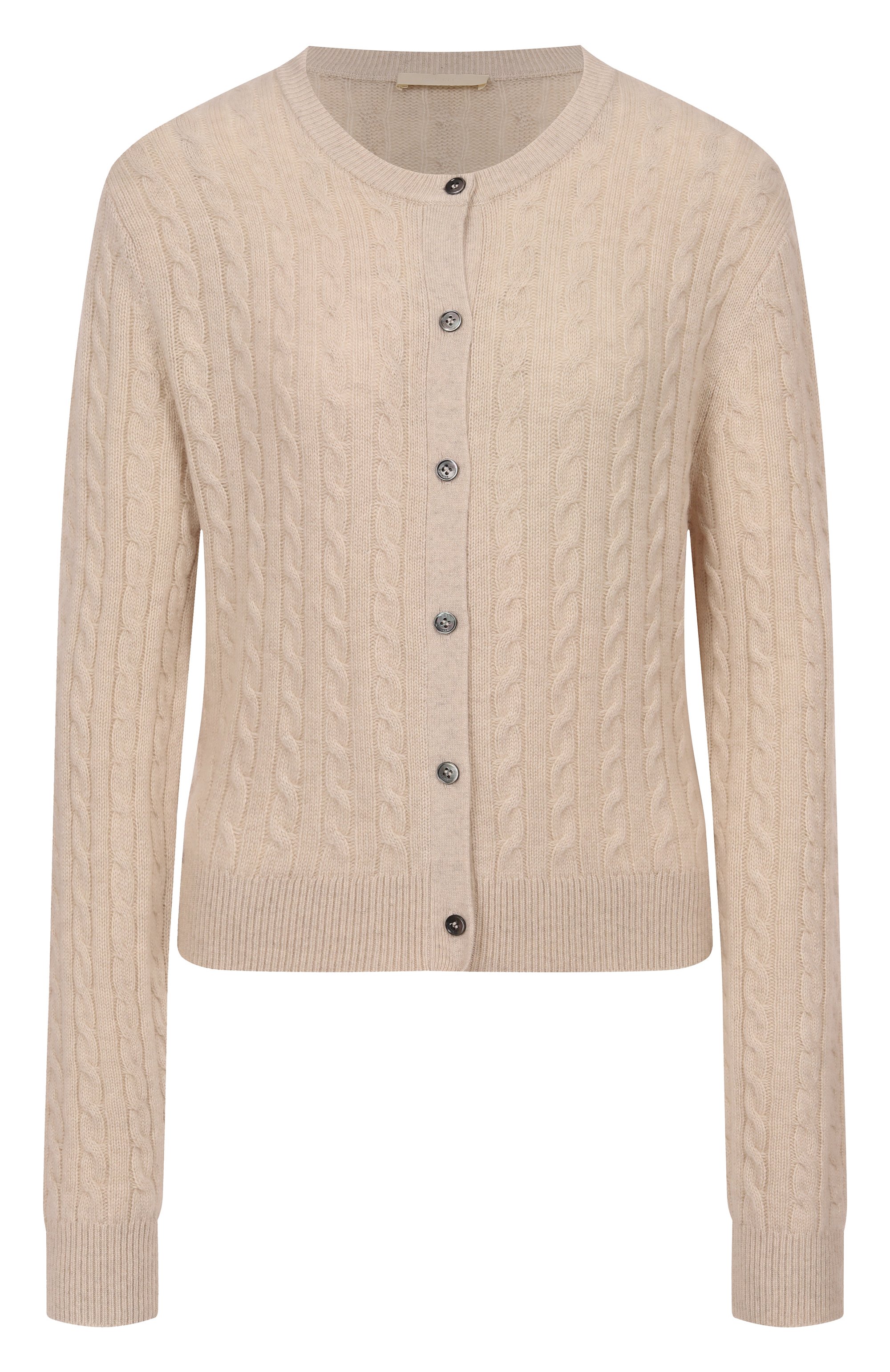 Кашемировый кардиган 12 STOREEZ бежевого цвета по цене 29000 руб., арт. 135316, фото 1 Кашемировый кардиган 12 STOREEZ, арт. 135316, фото 1