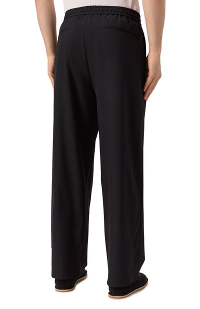 Шерстяные брюки ATTACHMENT черного цвета по цене 67550 руб., арт. AP51-014, фото 4 Шерстяные брюки ATTACHMENT, арт. AP51-014, фото 4