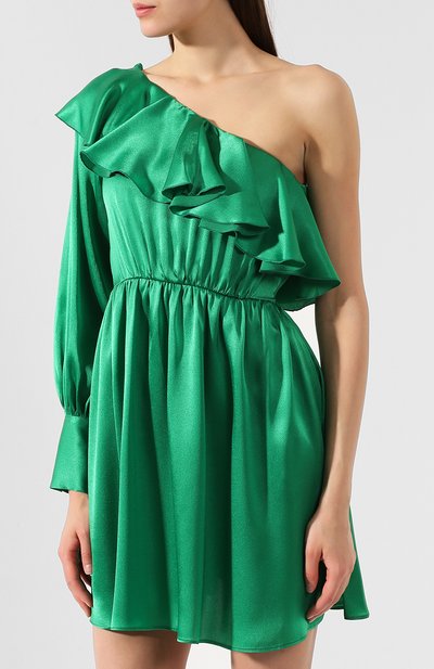 Атласное платье MSGM, арт. 2743MDA04 195704, фото 3