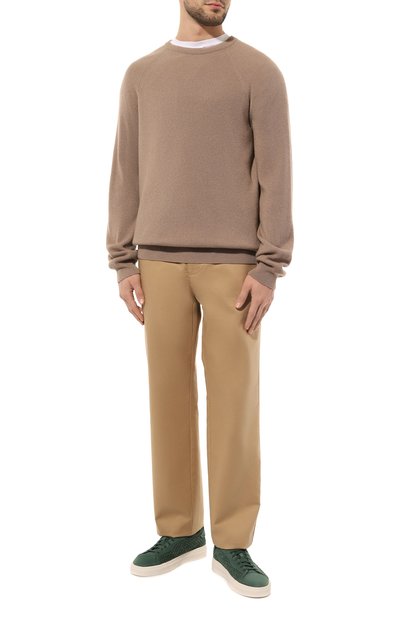 Замшевые кеды SANTONI, арт. MBGT21652PNNCRCPU57, фото 2