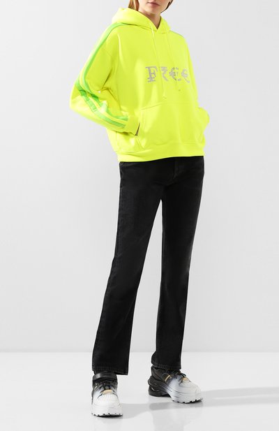 Худи VETEMENTS, арт. SS20TR154 1607/W/FLU0 YELL0W, фото 2