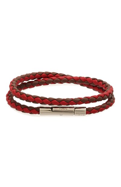 Кожаный браслет TOD’S, арт. XEMB1900200FLR, фото 1