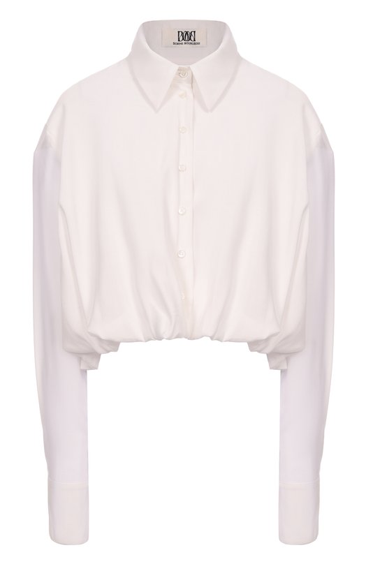 Рубашка из вискозы Borne Bourgeois SW-BL-BO-3032 Белый SW-BL-BO-3032