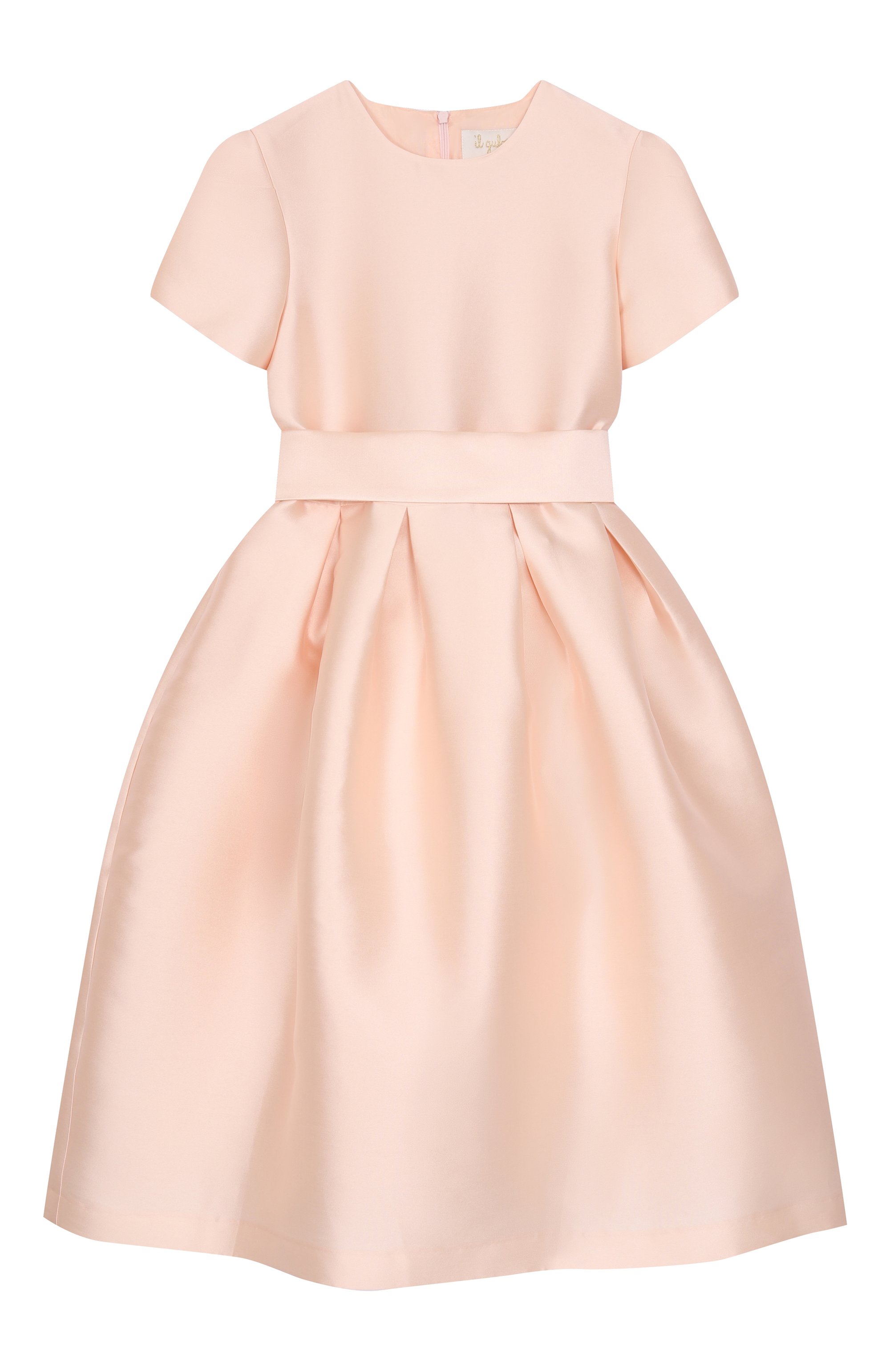 Атласное платье IL GUFO, арт. PATVM02CN0063/12A-14A, фото 1