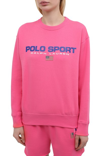 Хлопковый свитшот POLO RALPH LAUREN, арт. 211838080, фото 3
